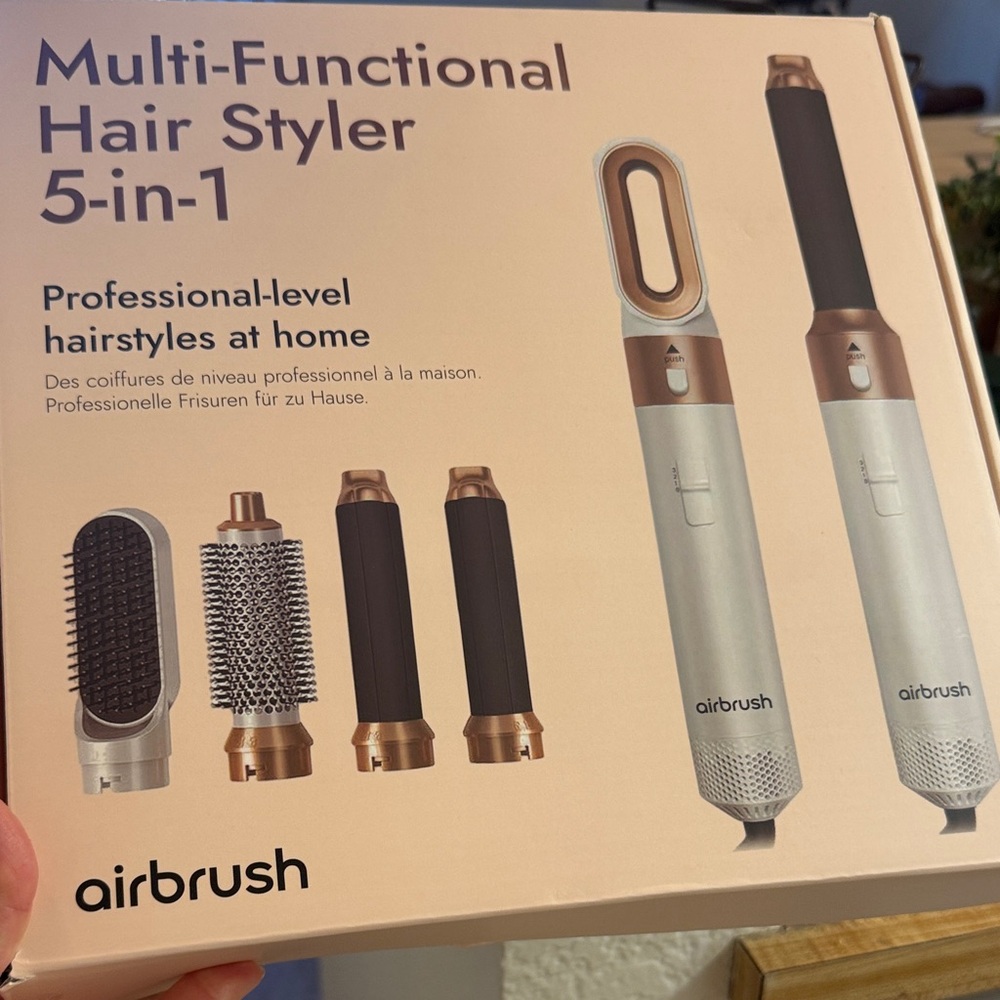 Airbrush Multi-Functional Hair Styler 5-in-1
